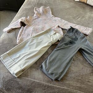 Cozy Sweaters and Pant Set- Dressy Casual